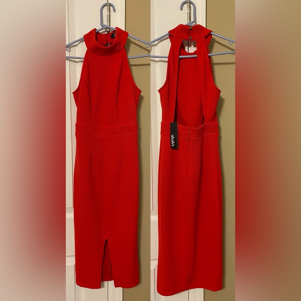 Sexy Red Lulu’s dress, size XS and tags still on it